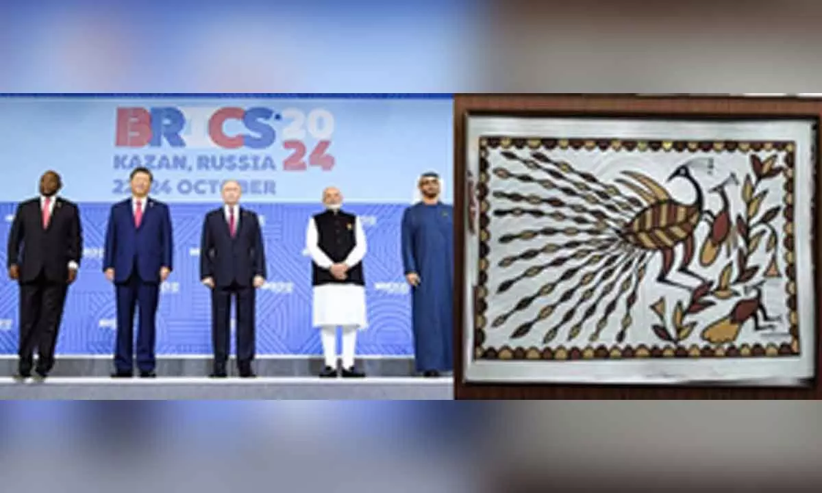 PM Modi gifts exquisite artworks from Jharkhand, Maha to world leaders at BRICS Summit