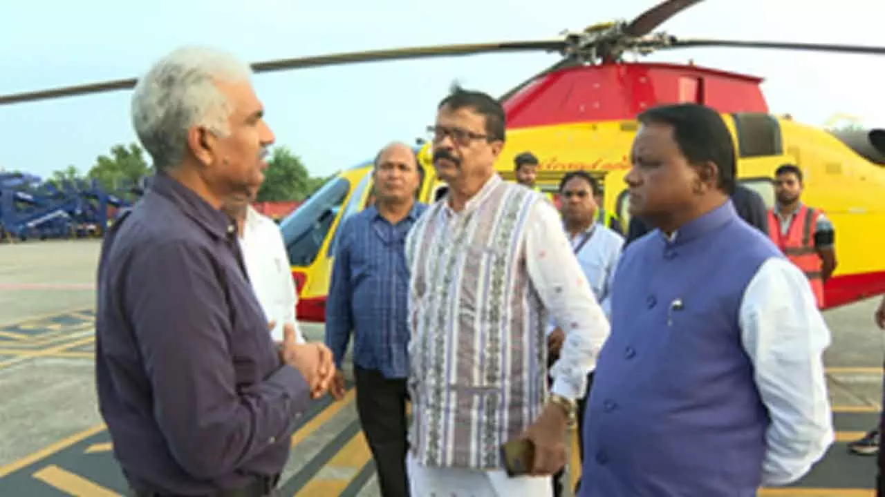 Odisha CM conducts aerial survey in cyclone-affected areas