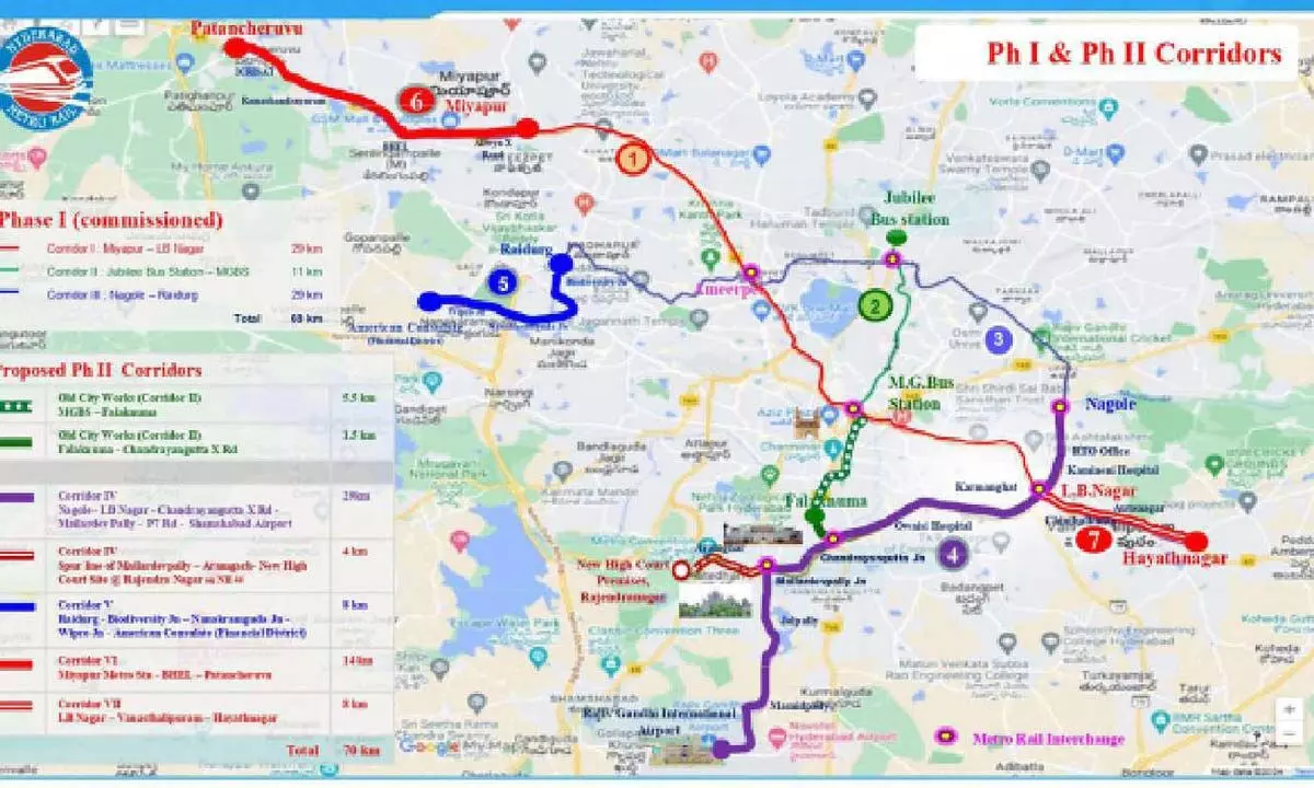 State govt ready to bear 30pc of Metro Rail 2nd phase project cost