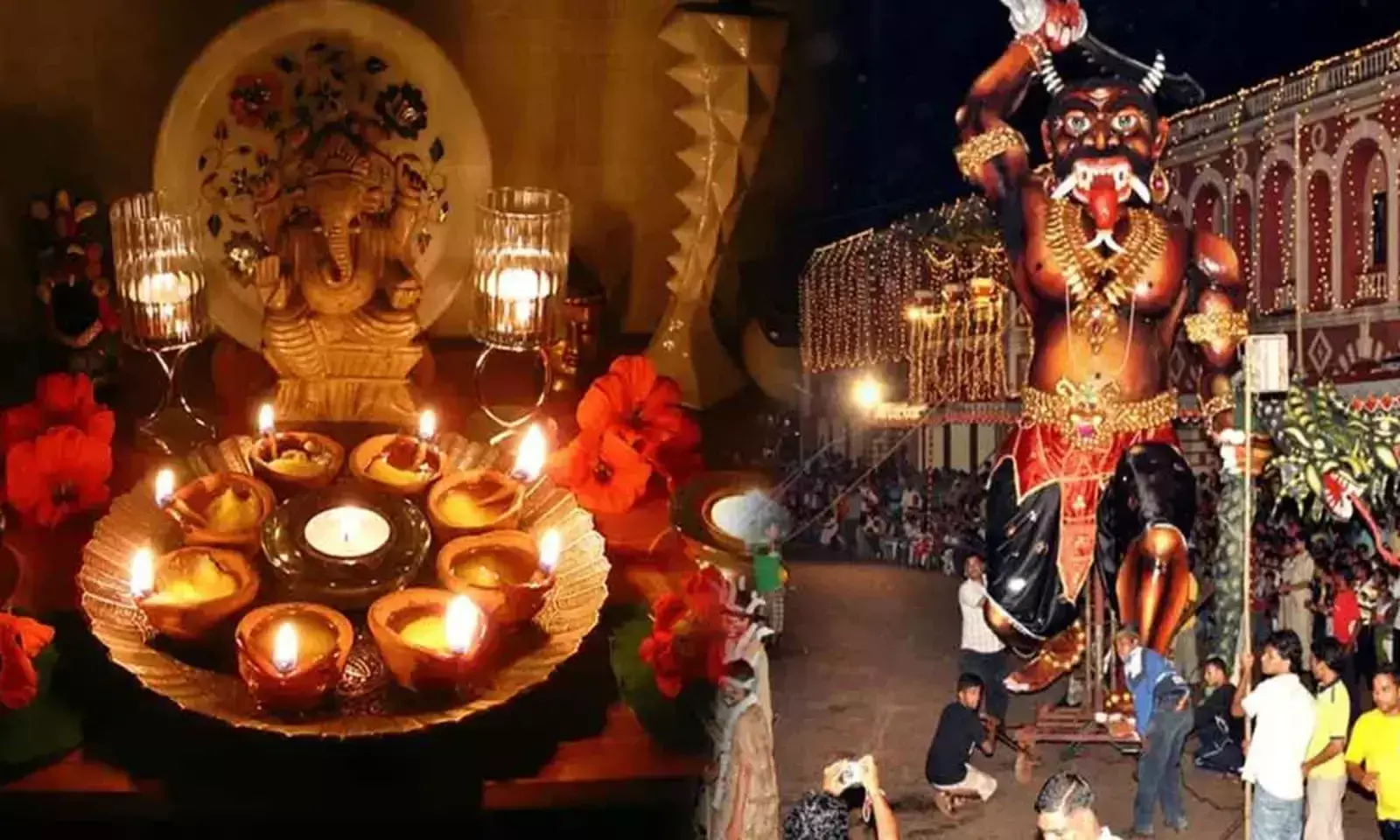 Narak Chaturdashi 2024: Significance of Placing 14 Diyas and Their Locations