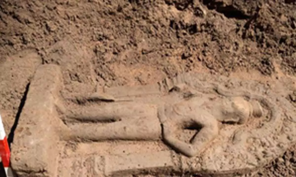 Cambodia: 12 door guardian statues unearthed at Angkor