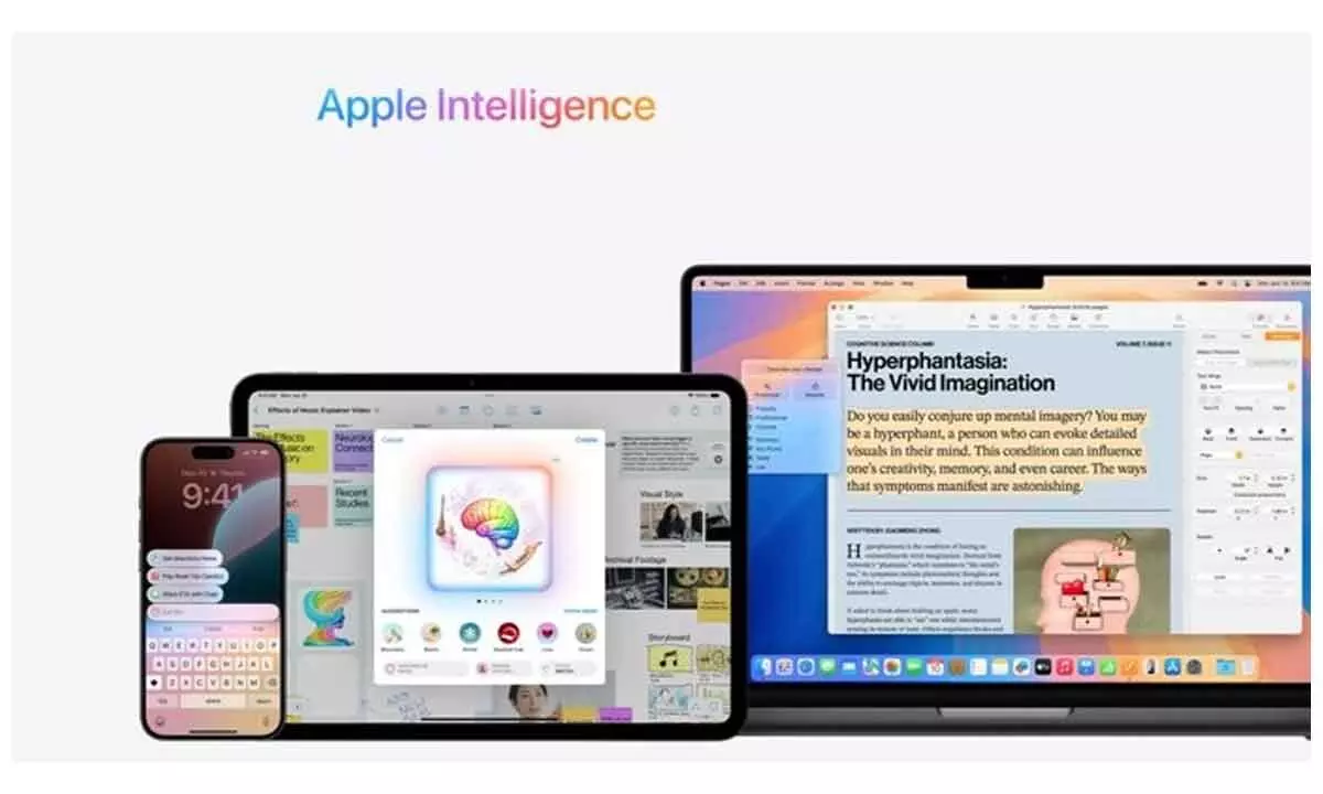 Apples Intelligence Debuts Today: New Writing Tools, Siri UI and More