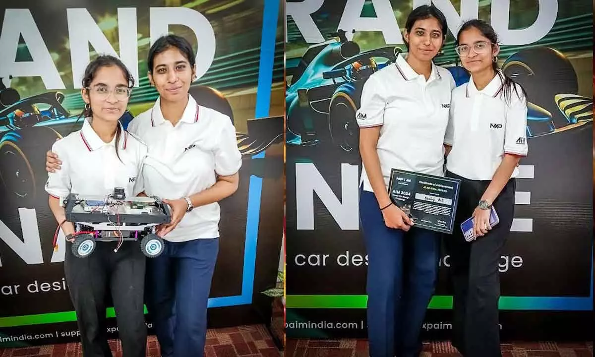 KLH Aziz Nagar’s Brainy Bots Secure Top Spot in NXP AIM 2024