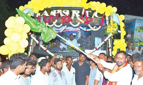 Transport Minister launches new fleet of buses in Rayachoti