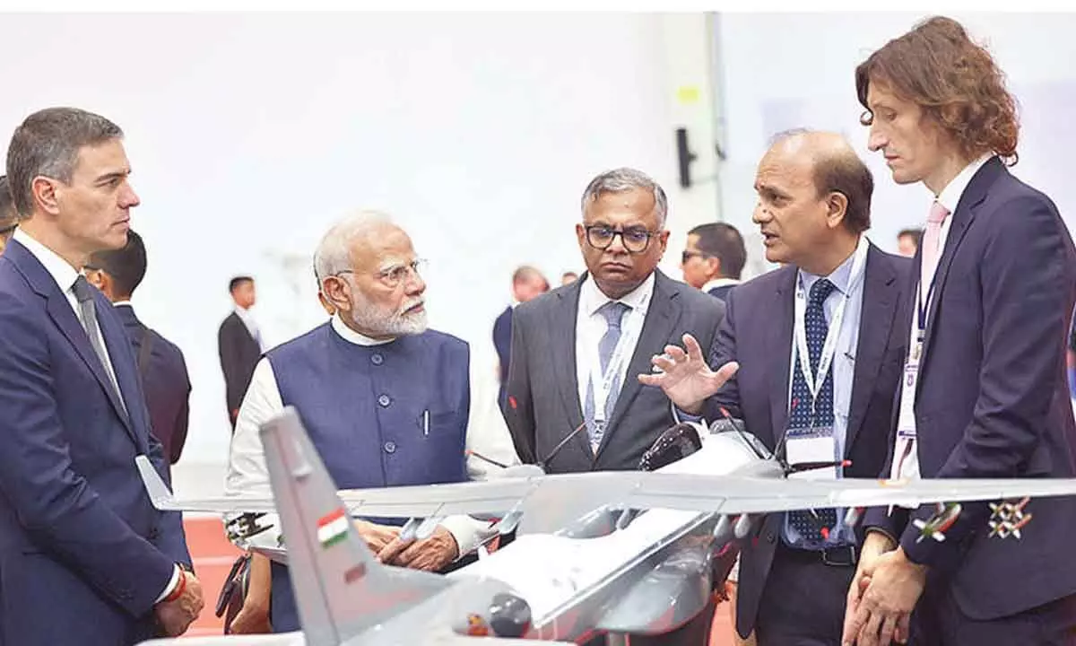 Indias 1st private facility for making military aircraft takes wings