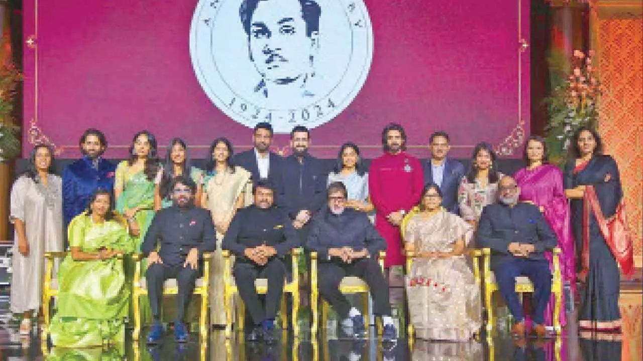 Chiranjeevi feted with ANR National Award