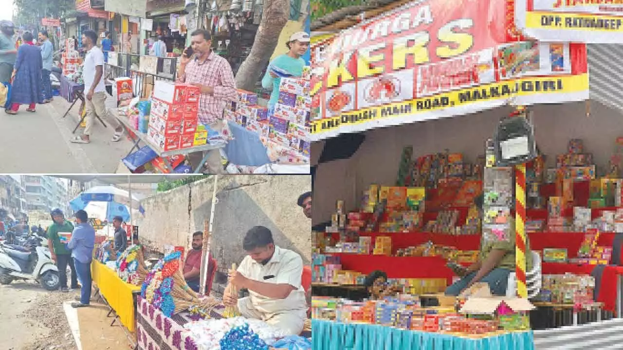 Firecracker traders cock a snook at safety measures