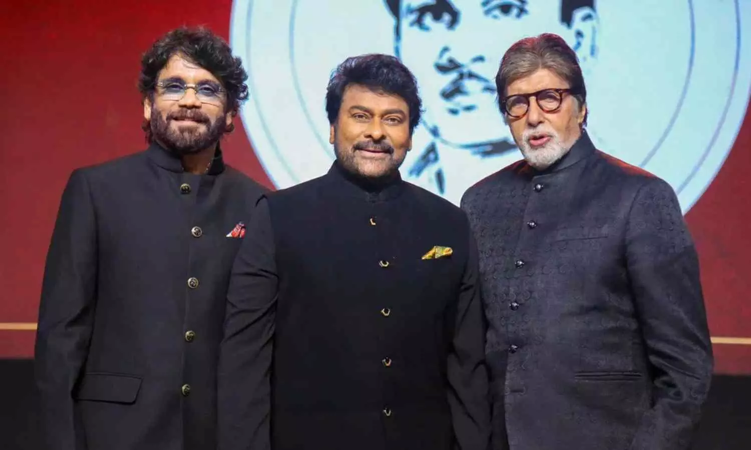 Amitabh Bachchan Honors Chiranjeevi with ANR National Award on ANR’s 100th Birth Anniversary