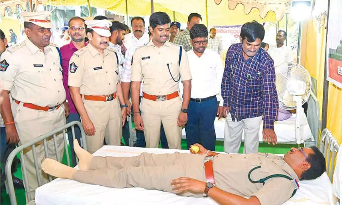 Police Commemoration Week concludes with blood donation