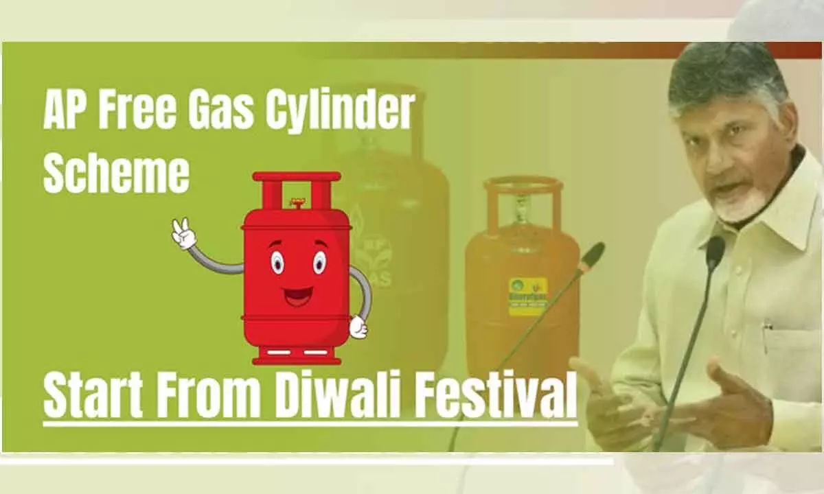 AP govt. launches bookings for free gas cylinders scheme