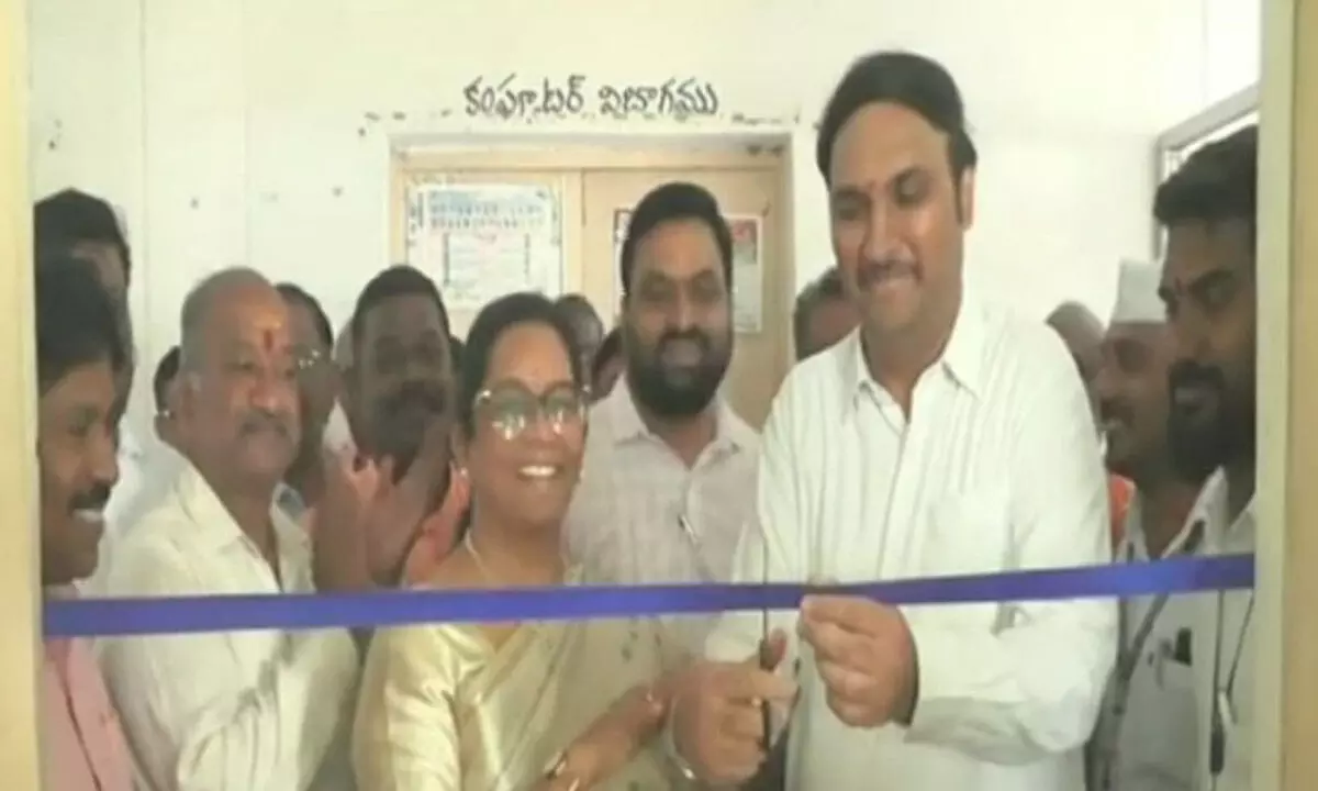 Dist judge opens community meditation centre