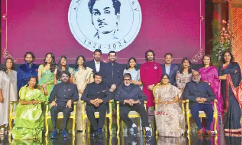 Chiranjeevi feted with ANR National Award