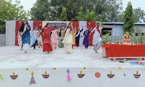 Diwali celebrations at Alphores School