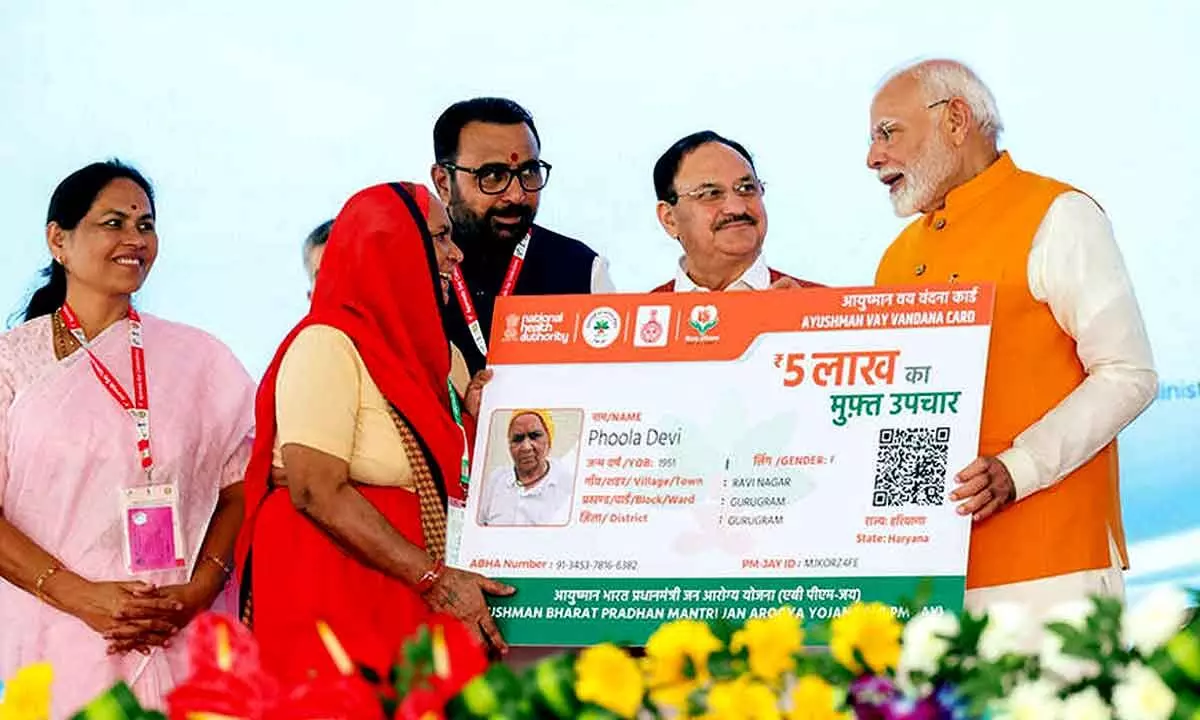 Modi extends Ayushman Bharat for all over 70 years