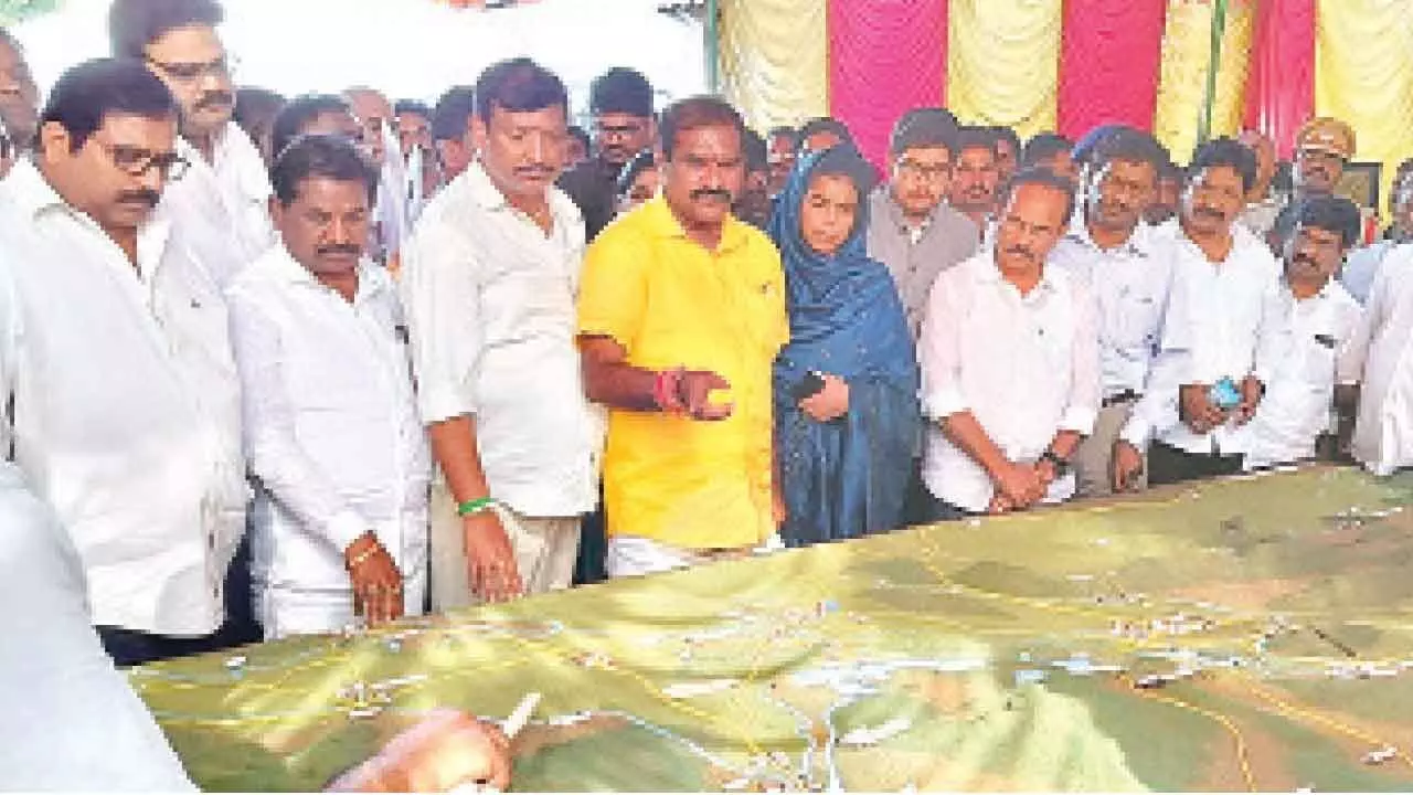 Completion of Veligonda project priority: Nimmala