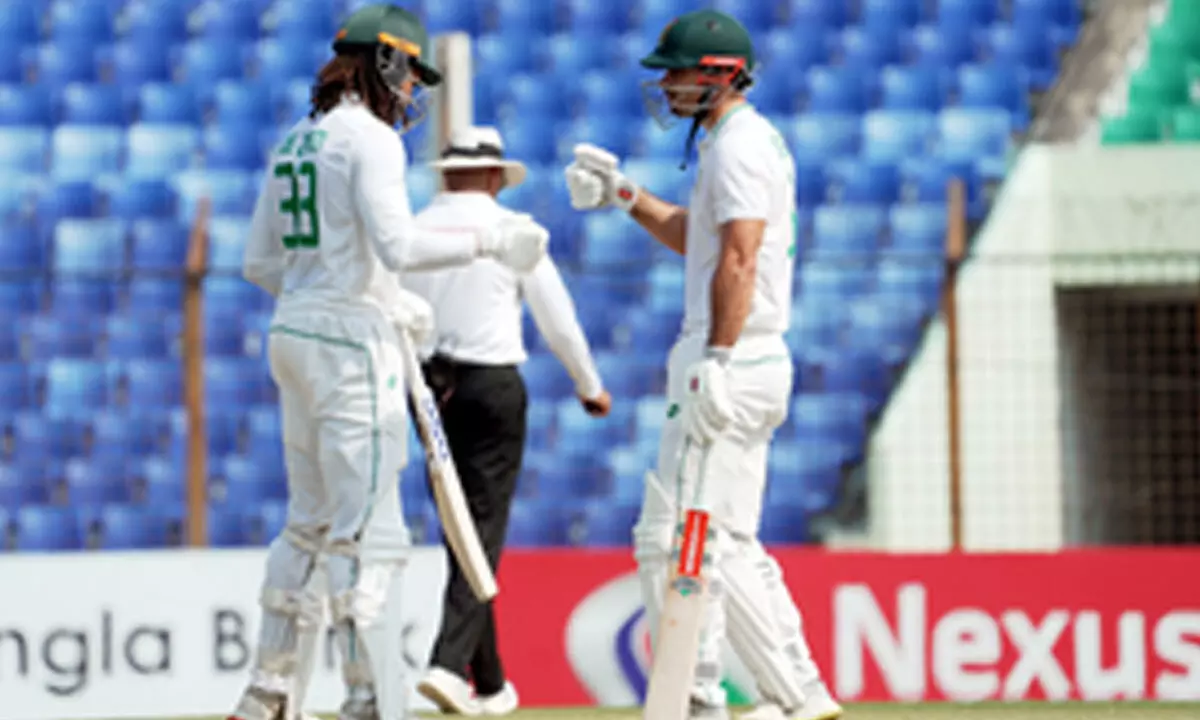 2nd Test: De Jorzi, Stubbs, and Mulder equal rare record as SA take control against Bangladesh