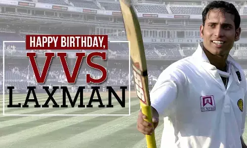 A Very Very Special Birthday to a wristy genius - VVS Laxman, the batter who defined a unique style in Indian cricket