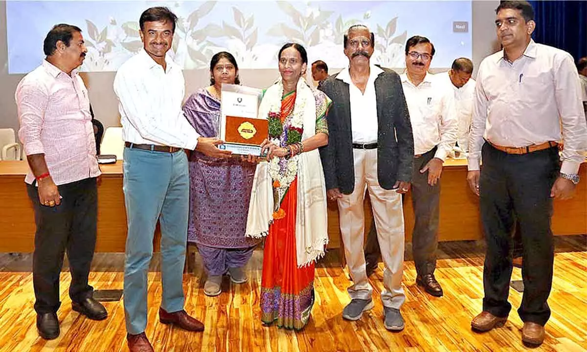 C V Anand felicitates 15 retiring officers