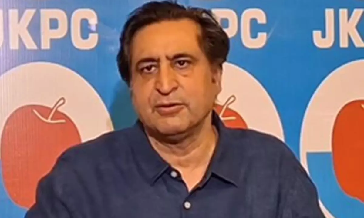 Sajad Lone criticises UT day celebration in J&K