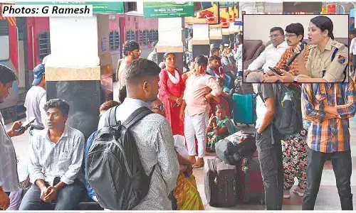 Secunderabad rly station sees surge in passenger traffic