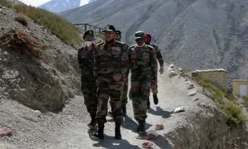 India-China withdrawal of troops complete