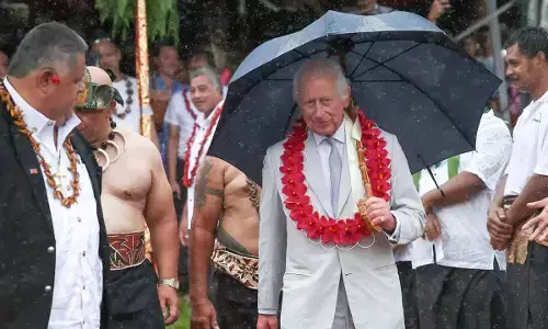 King Charles on a personal visit to Bengaluru