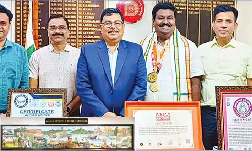 Art piece on ‘Three States, three cultures, one division’ wins accolades