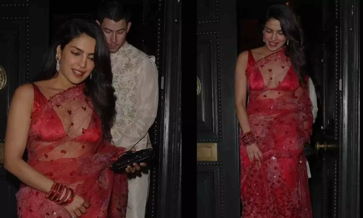 Photos: Priyanka Chopra and Nick Jonas Celebrate Diwali in Style