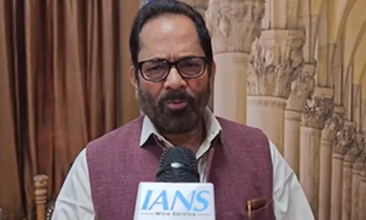 Naqvi criticises political rhetoric over Delhi’s pollution levels