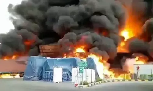 Several killed, 9 injured in major fire at cooking oil factory near Jakarta