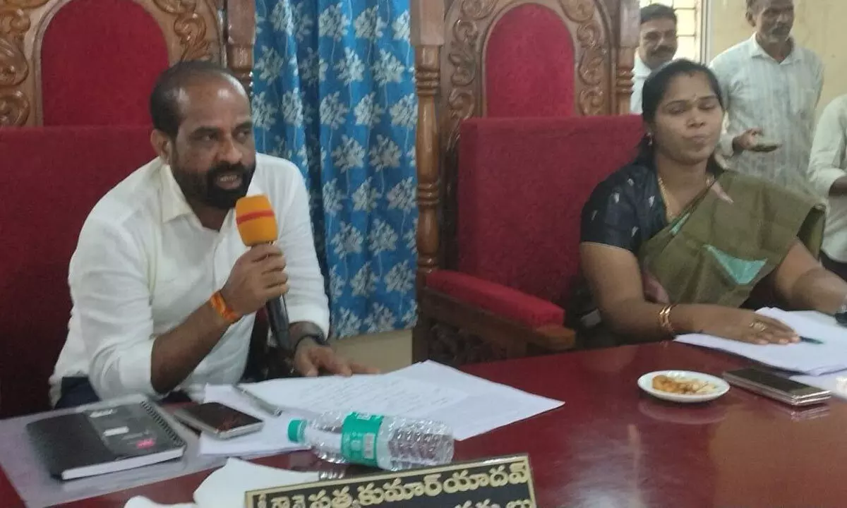 Health Minister highlights development goals for Dharmavaram