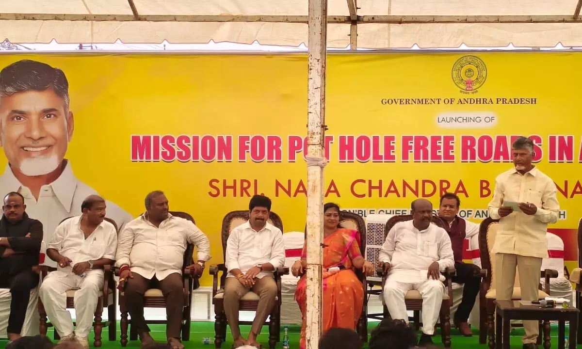 CM assures that AP roads will be made pothole-free