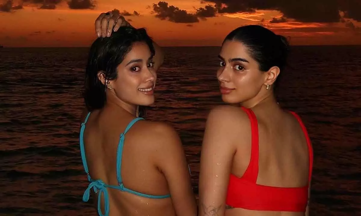 SISTERLY GLAM: Janhvi, Khushi takes social media by storm