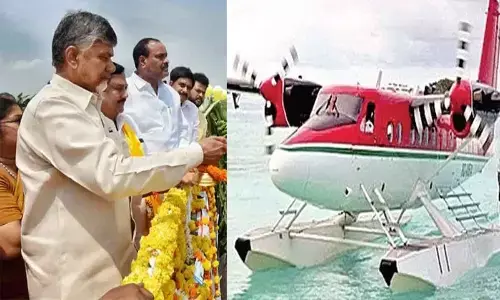 AP CM Chandrababu to visit Srisailam on November 9, to launch seaplane service