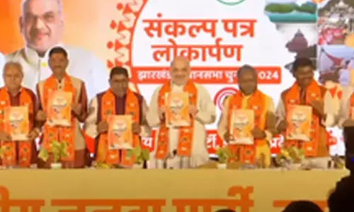 Rs 2100 per month for women, 3 lakh jobs in 5 years: Amit Shah unveils BJPs Sankalp Patra for Jharkhand