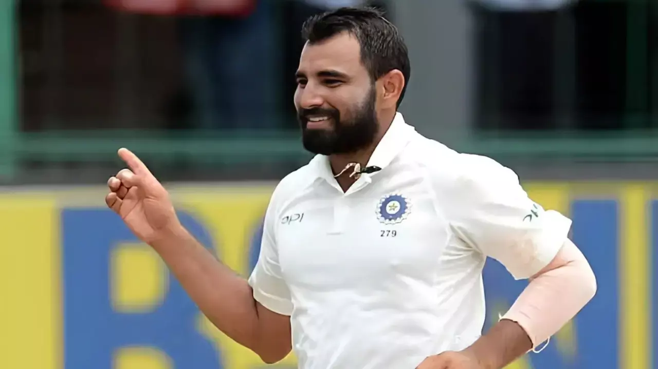 Mohammed Shami to Lead Indias Pace Attack in ICC Champions Trophy