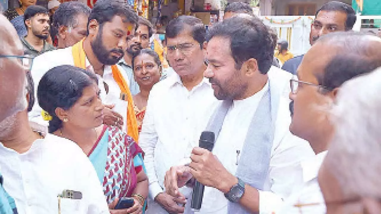 Govt priorities misplaced: Kishan Reddy