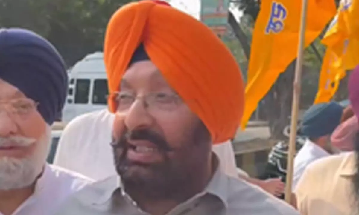 Akali Dal stages statewide protests over ‘tardy’ paddy procurement in Punjab