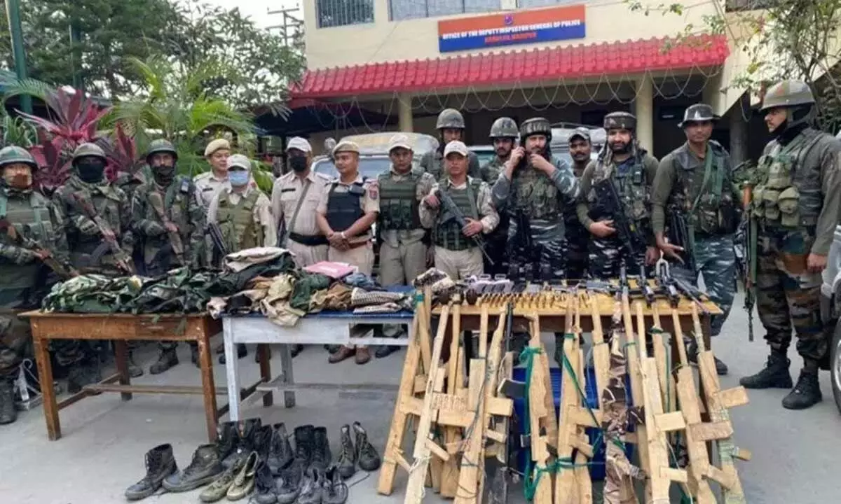 Indian Army Seizes Massive Cache Of Arms And Ammunition In Manipur Amid Ongoing Violence