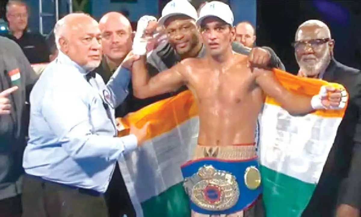 India’s Mandeep Jangra wins WBF’s world title