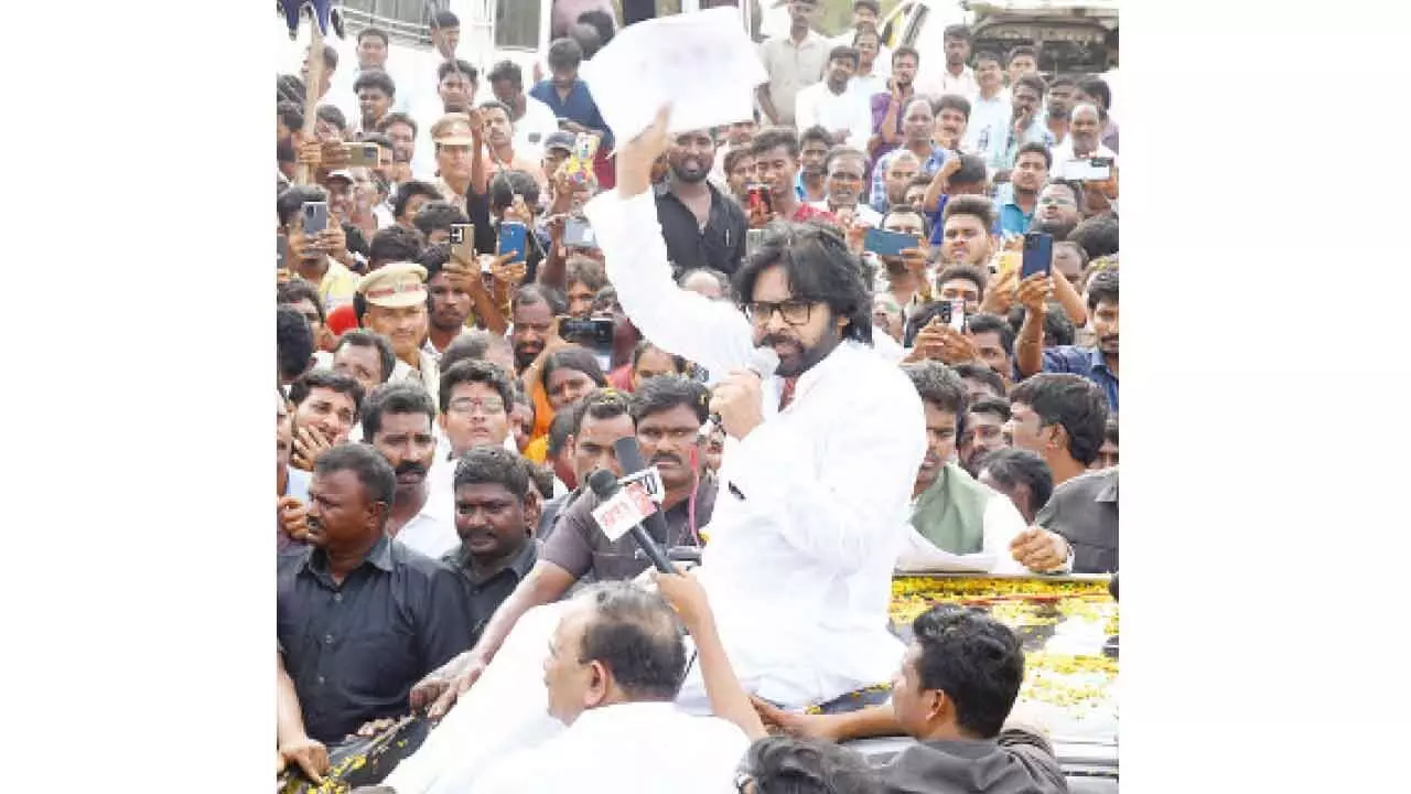 Pawan alleges 24 acre Dalits’ lands in possession of Saraswati Power