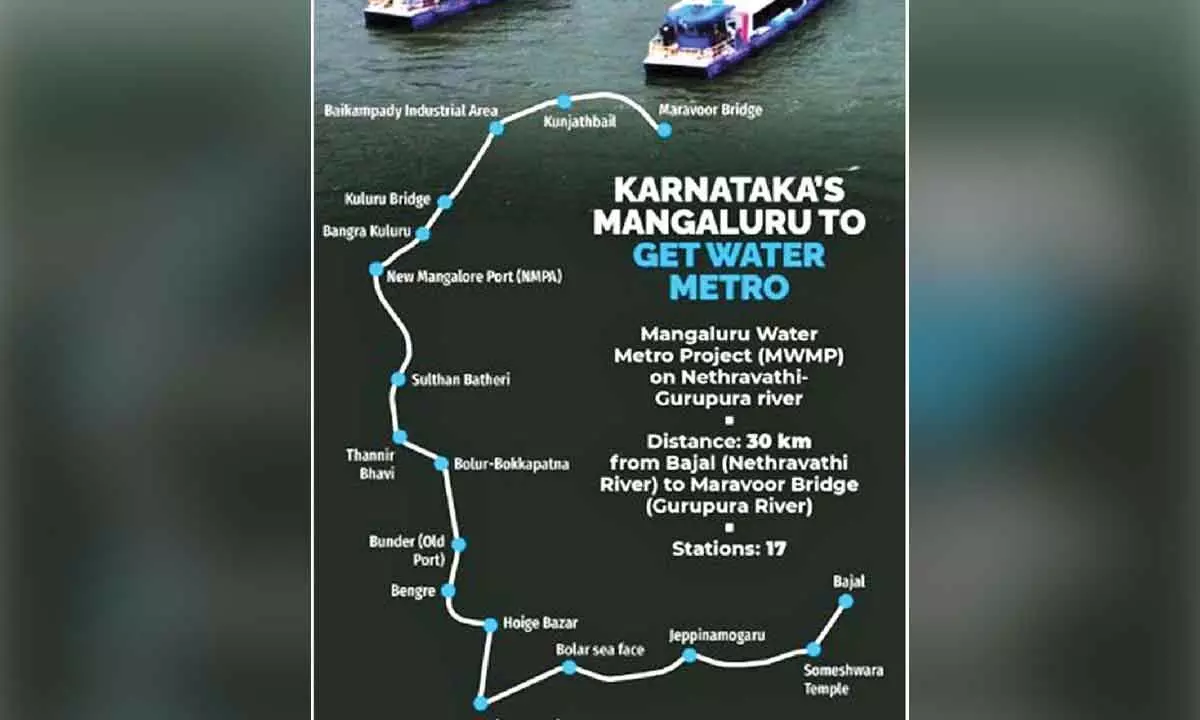 Mangaluru water metro project inspired by Kochi model set to flow