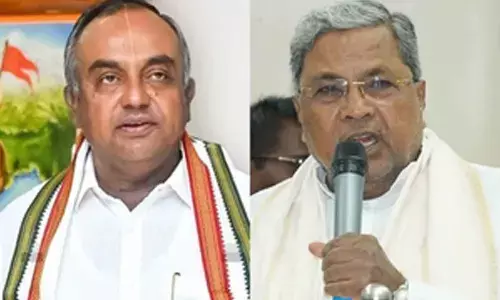 BJP leaders stage protest seeking Siddaramaiahs resignation, detained