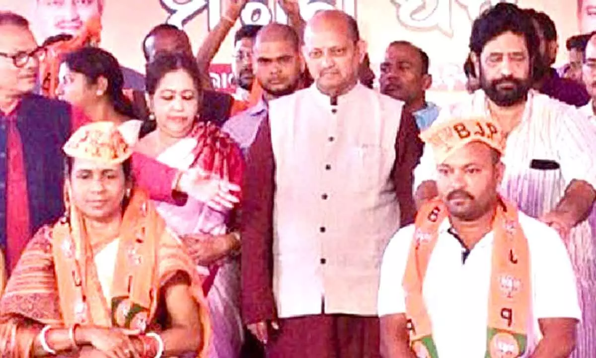 Ex-BJD MLA Sunanda joins BJP