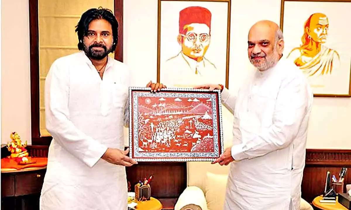 Pawan Kalyan Meets Union Home Minister Amit Shah, says it is courtesy call