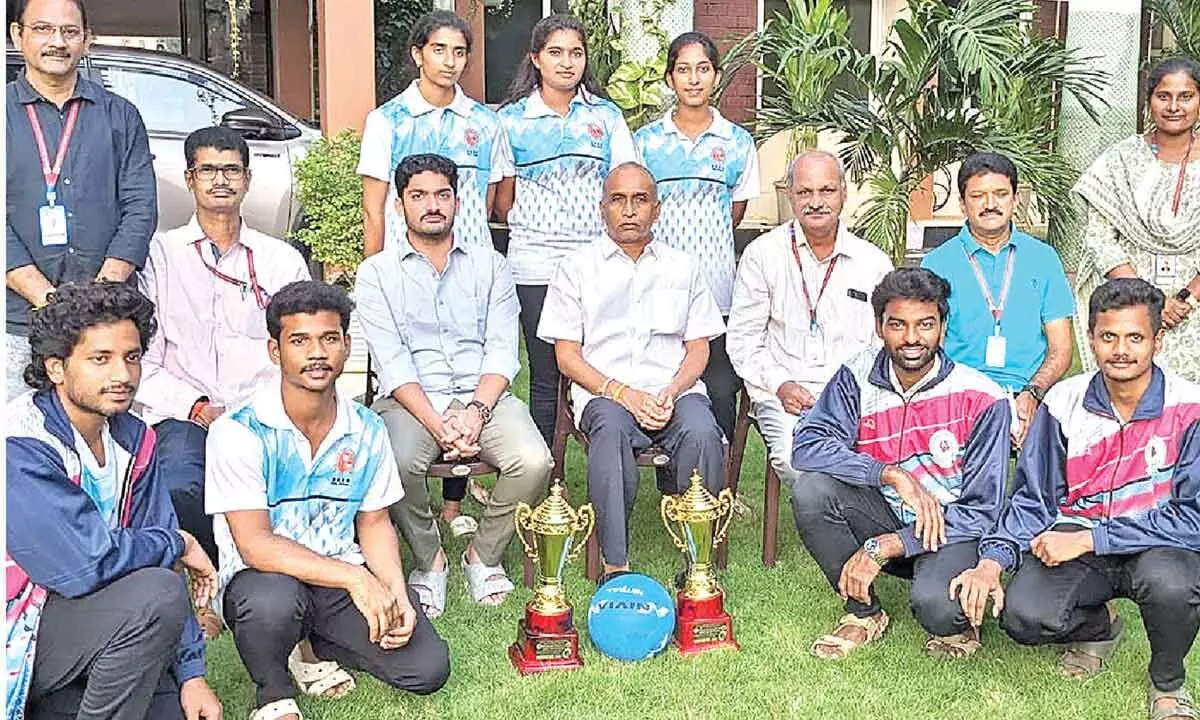 SRKR teams selected for national netball championship