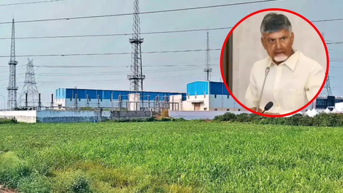 Chandrababu inaugurates Gas Insulated Sub Station at Thallayapalem