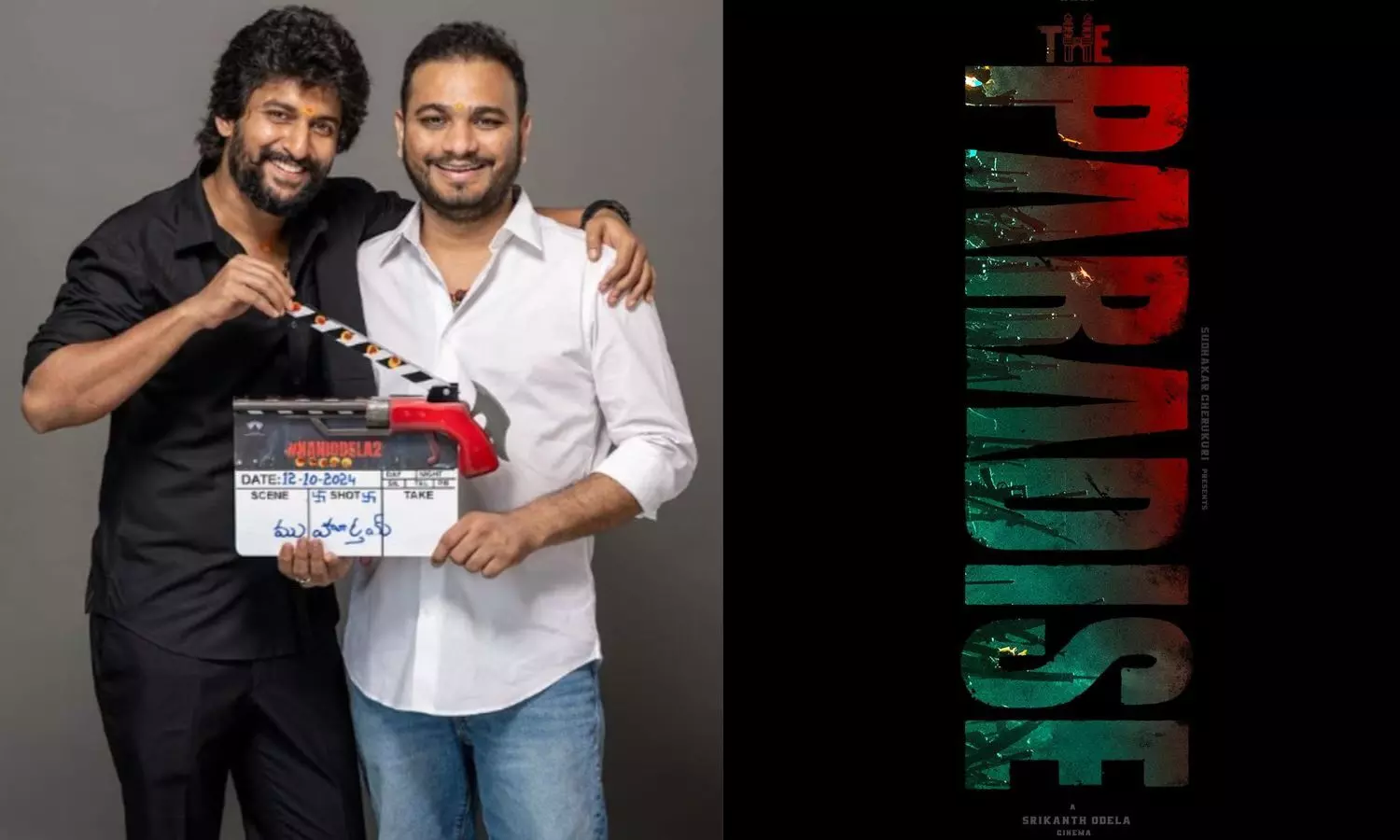 Title Revealed: Nani and Srikanth Odela Return with ‘The Paradise’