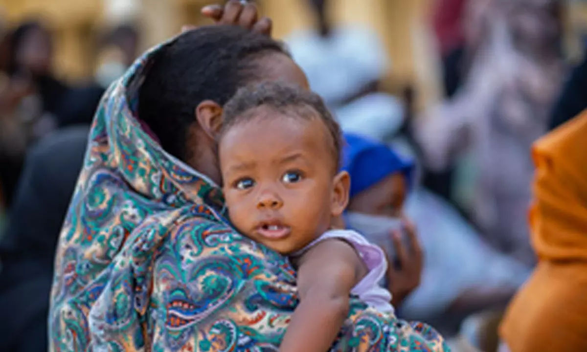 Aid group resumes activities at famine-hit camp in Sudan