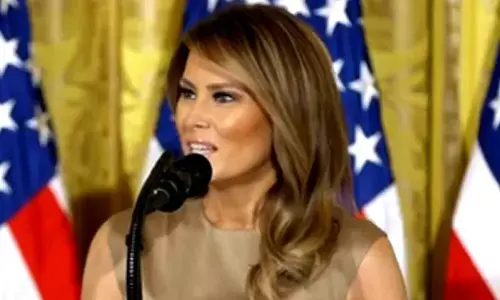 Melania expresses optimism about US future after husband Donald Trumps win